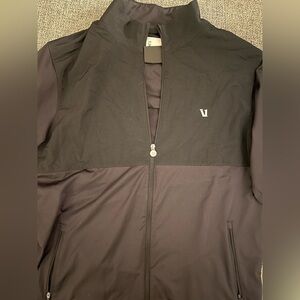 Vuori Men's Black Windbreaker Jacket
